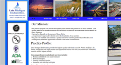 Desktop Screenshot of lakemichiganendo.com
